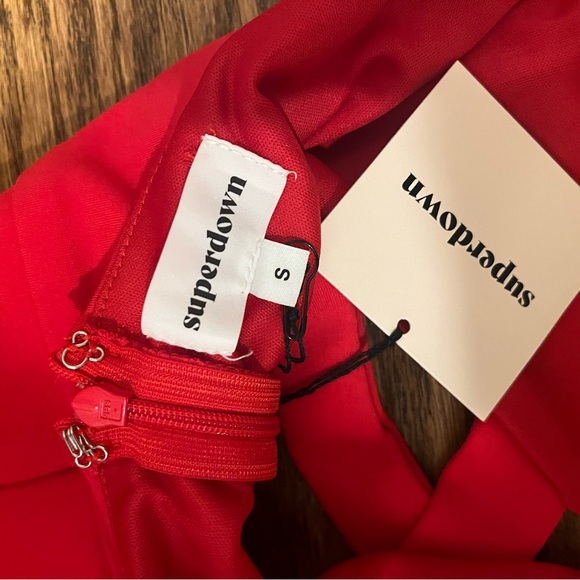 Revolve Superdown Red halter top cut outs mini dress! - Picture 3 of 3